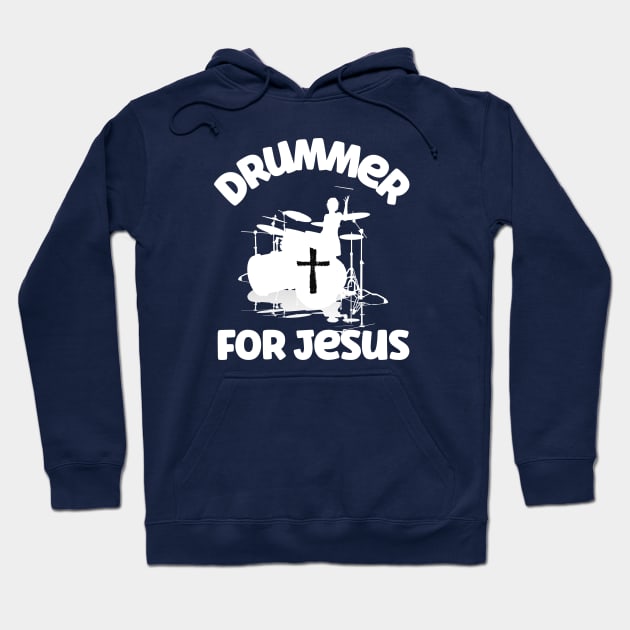 Drummer For Jesus, Drummers Love To Bang Hoodie by Cor Designs